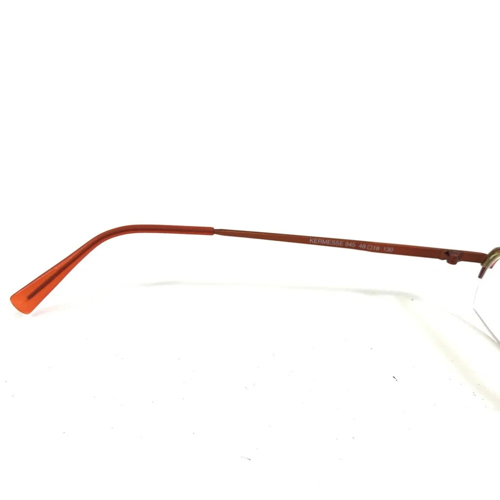 Lafont Issy & LA Petite Eyeglasses Frames KERMESSE 945 Burnt Red 48-18-130